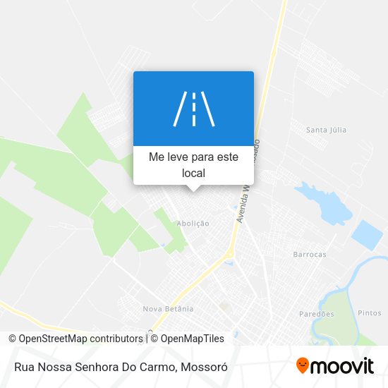 Rua Nossa Senhora Do Carmo mapa