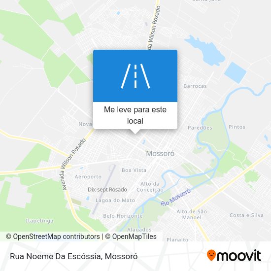 Rua Noeme Da Escóssia mapa