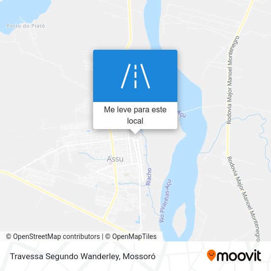Travessa Segundo Wanderley mapa