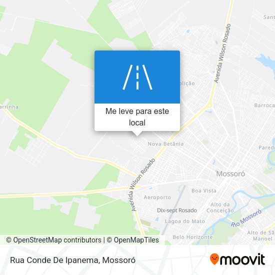 Rua Conde De Ipanema mapa