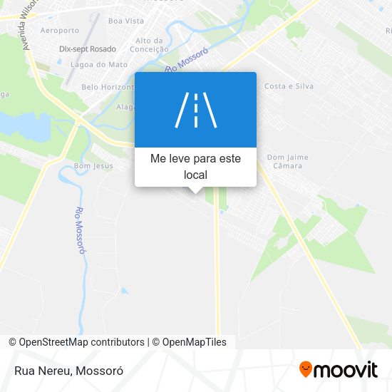 Rua Nereu mapa