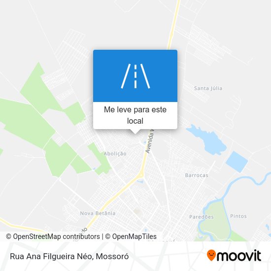 Rua Ana Filgueira Néo mapa