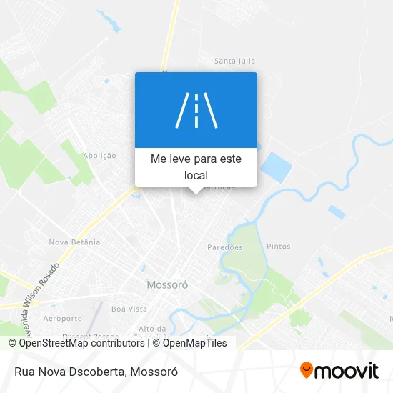 Rua Nova Dscoberta mapa