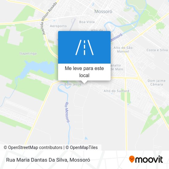 Rua Maria Dantas Da Silva mapa
