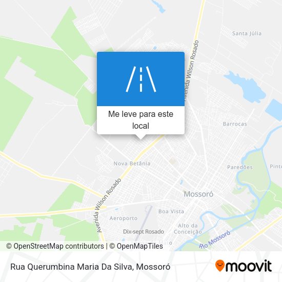 Rua Querumbina Maria Da Silva mapa