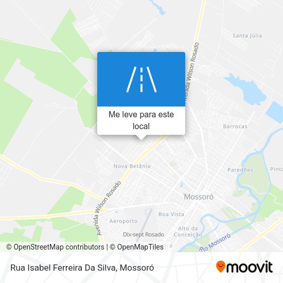 Rua Isabel Ferreira Da Silva mapa