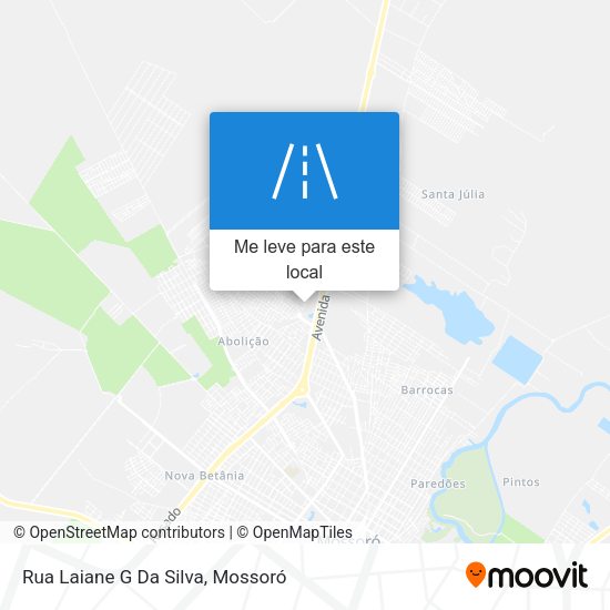 Rua Laiane G Da Silva mapa