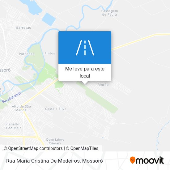 Rua Maria Cristina De Medeiros mapa