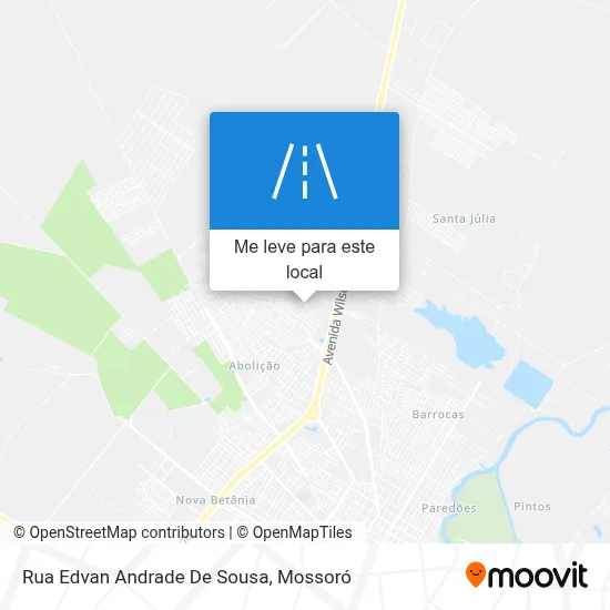 Rua Edvan Andrade De Sousa mapa