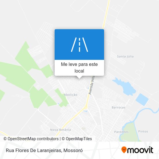 Rua Flores De Laranjeiras mapa