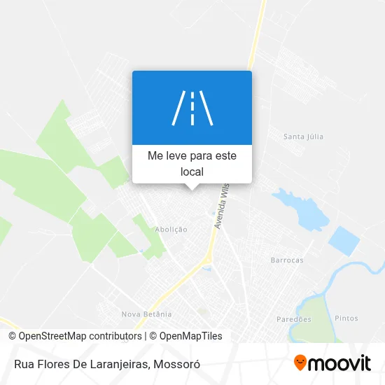 Rua Flores De Laranjeiras mapa