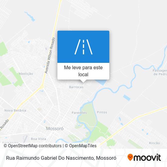 Rua Raimundo Gabriel Do Nascimento mapa