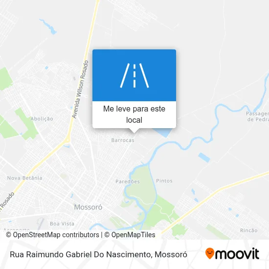 Rua Raimundo Gabriel Do Nascimento mapa