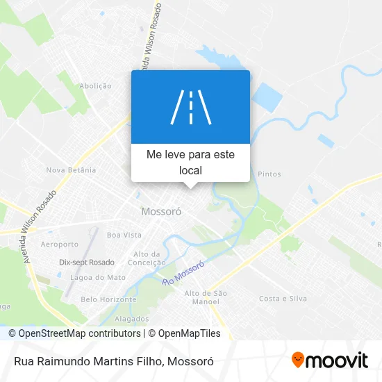 Rua Raimundo Martins Filho mapa