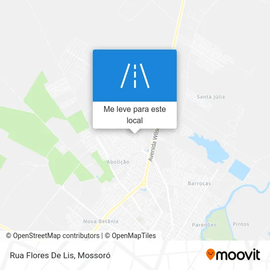 Rua Flores De Lis mapa