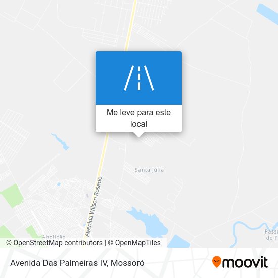 Avenida Das Palmeiras IV mapa
