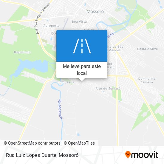Rua Luiz Lopes Duarte mapa