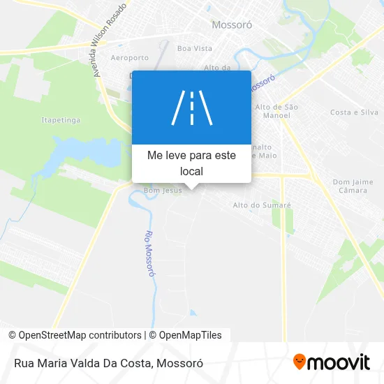 Rua Maria Valda Da Costa mapa