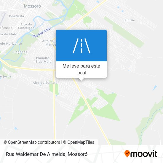 Rua Waldemar De Almeida mapa