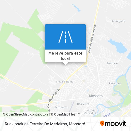 Rua Joseluce Ferreira De Medeiros mapa