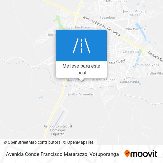 Avenida Conde Francisco Matarazzo mapa