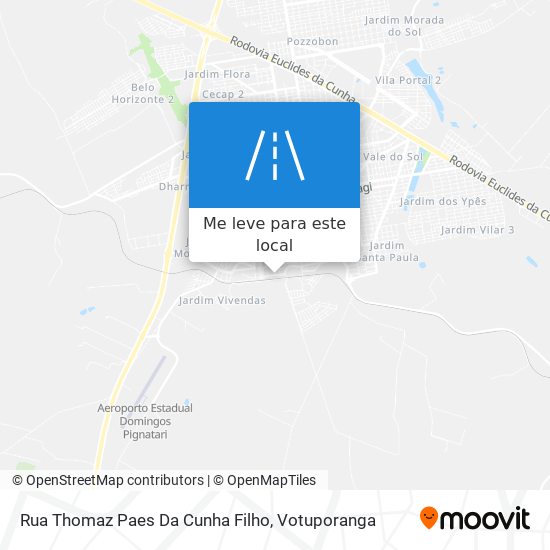 Rua Thomaz Paes Da Cunha Filho mapa