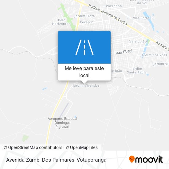 Avenida Zumbi Dos Palmares mapa