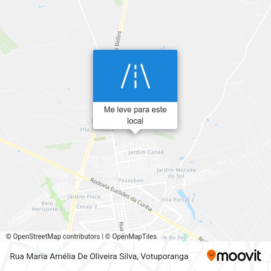 Rua Maria Amélia De Oliveira Silva mapa