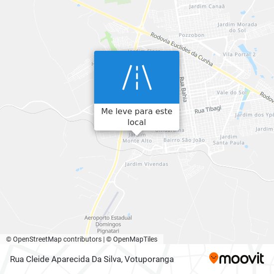 Rua Cleide Aparecida Da Silva mapa