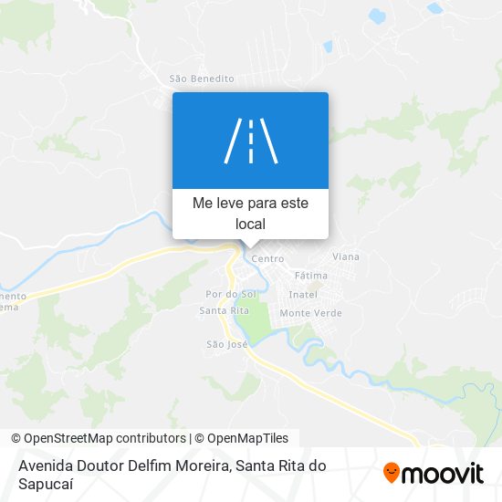 Avenida Doutor Delfim Moreira mapa