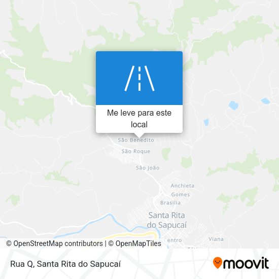 Rua Q mapa