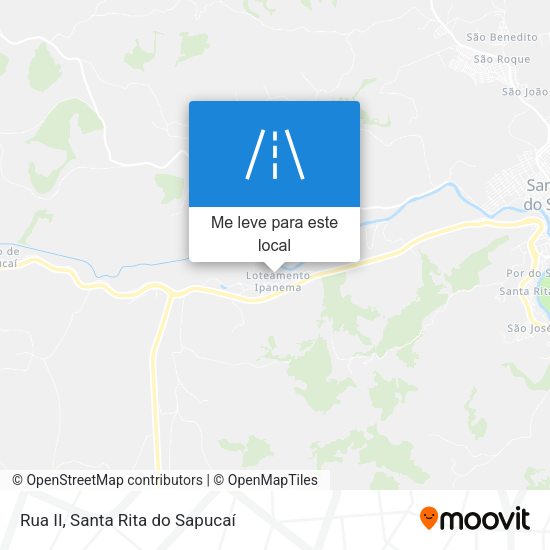 Rua II mapa