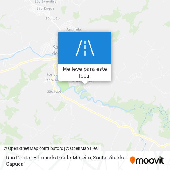 Rua Doutor Edmundo Prado Moreira mapa