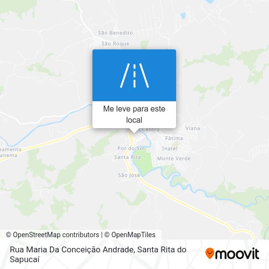 Rua Maria Da Conceição Andrade mapa