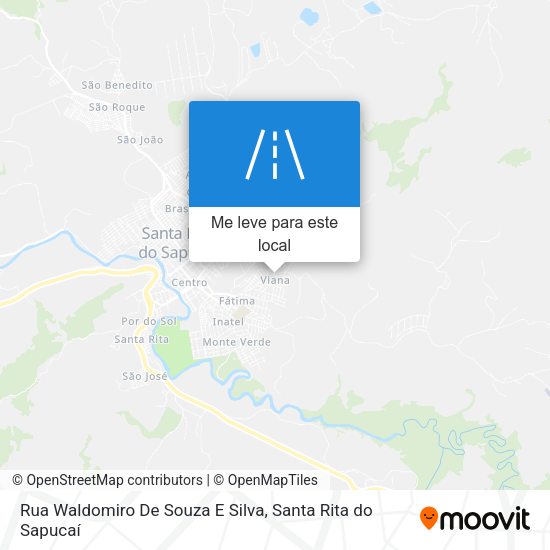 Rua Waldomiro De Souza E Silva mapa