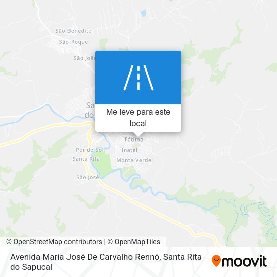 Avenida Maria José De Carvalho Rennó mapa