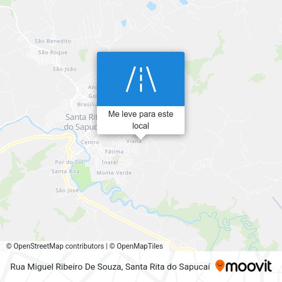 Rua Miguel Ribeiro De Souza mapa