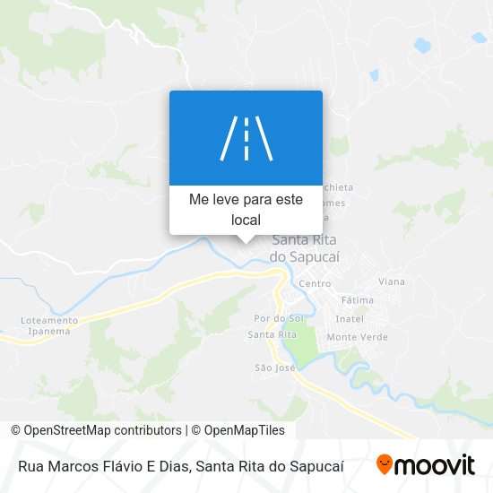 Rua Marcos Flávio E Dias mapa