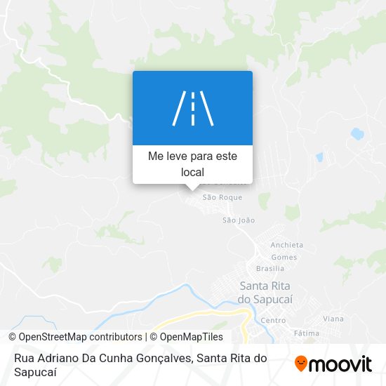 Rua Adriano Da Cunha Gonçalves mapa