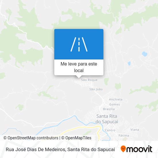 Rua José Dias De Medeiros mapa