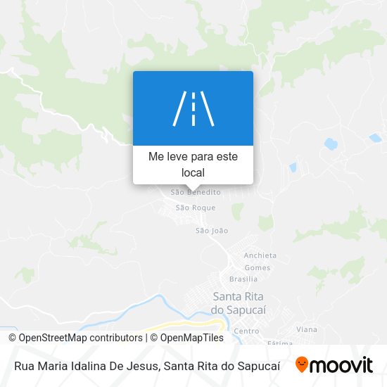 Rua Maria Idalina De Jesus mapa