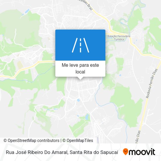 Rua José Ribeiro Do Amaral mapa