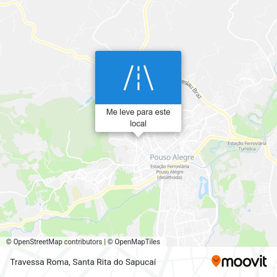Travessa Roma mapa
