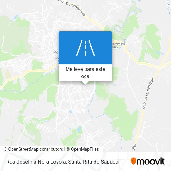 Rua Joselina Nora Loyola mapa