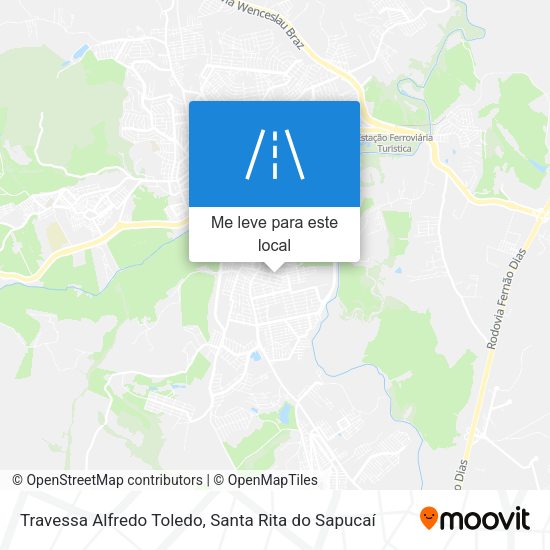 Travessa Alfredo Toledo mapa