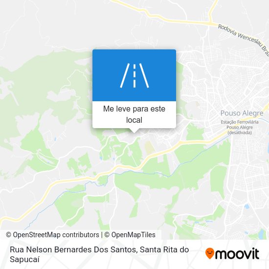 Rua Nelson Bernardes Dos Santos mapa