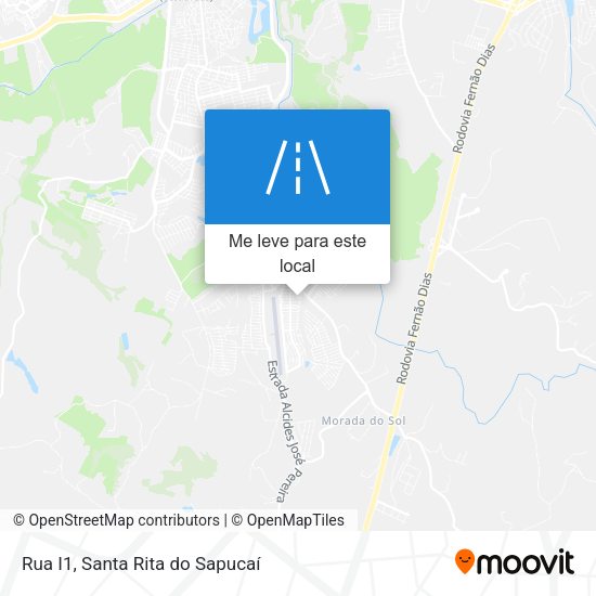 Rua I1 mapa
