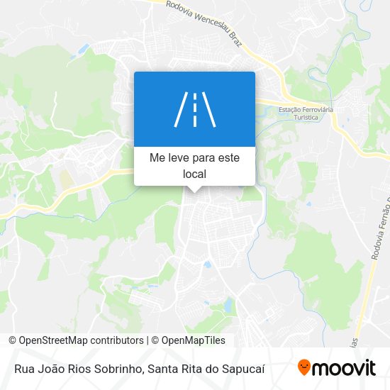 Rua João Rios Sobrinho mapa