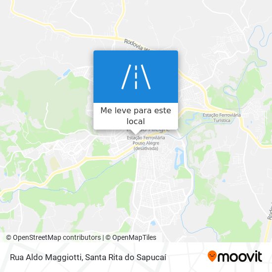 Rua Aldo Maggiotti mapa