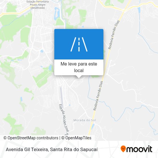 Avenida Gil Teixeira mapa